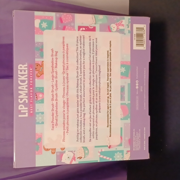 New Lip Smacker 6 Piece Makeup Brush Set - Picture 5 of 5